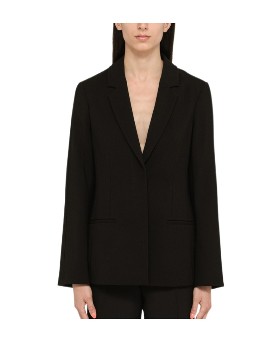 Givenchy Wool-blend Blazer In Black
