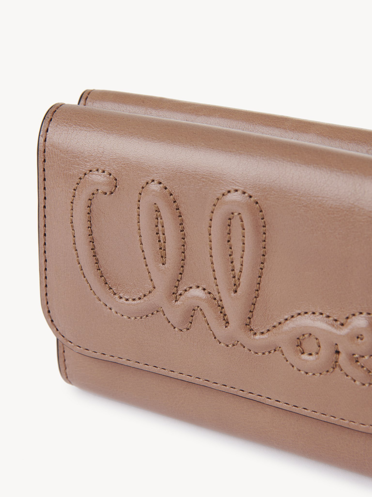 Chloé Three-fold Wallet In Pink