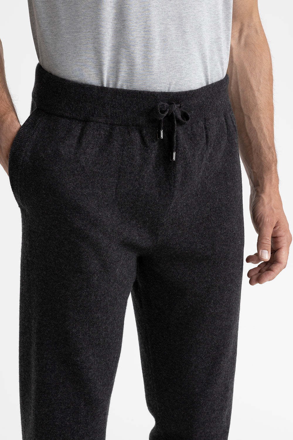 Peserico Drawstring Jogger Pants In Black