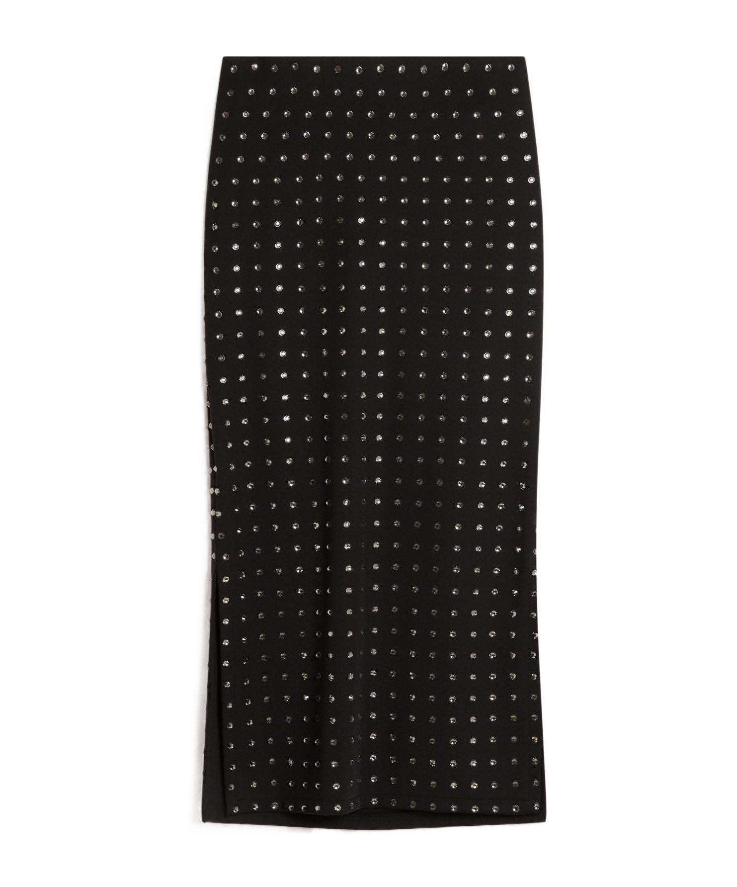Shop Sportmax Nome All-over Embellished Midi Skirt In Black