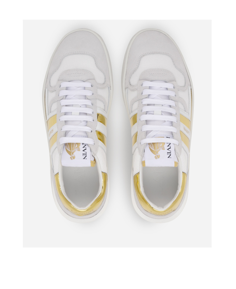 Lanvin Top Sneakers In White