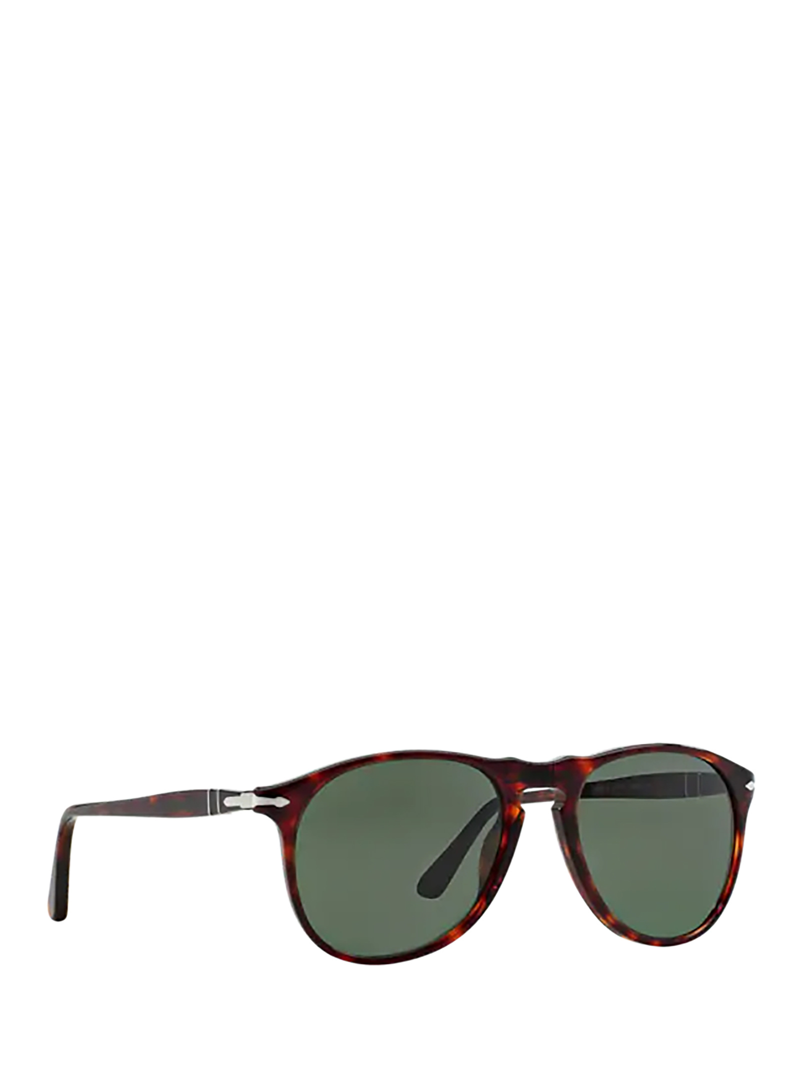 Persol Round Frame Sunglasses In Green