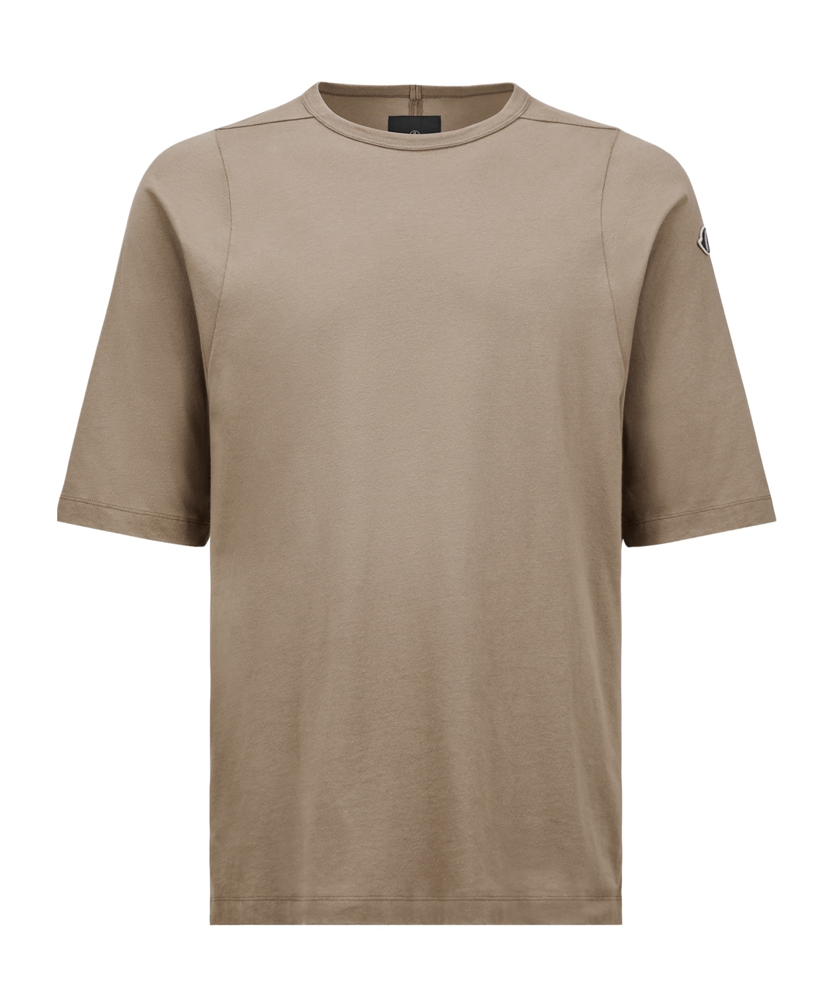 Moncler X Rick Owens Rick Owens Moncler Short-sleeved T-shirt In Brown