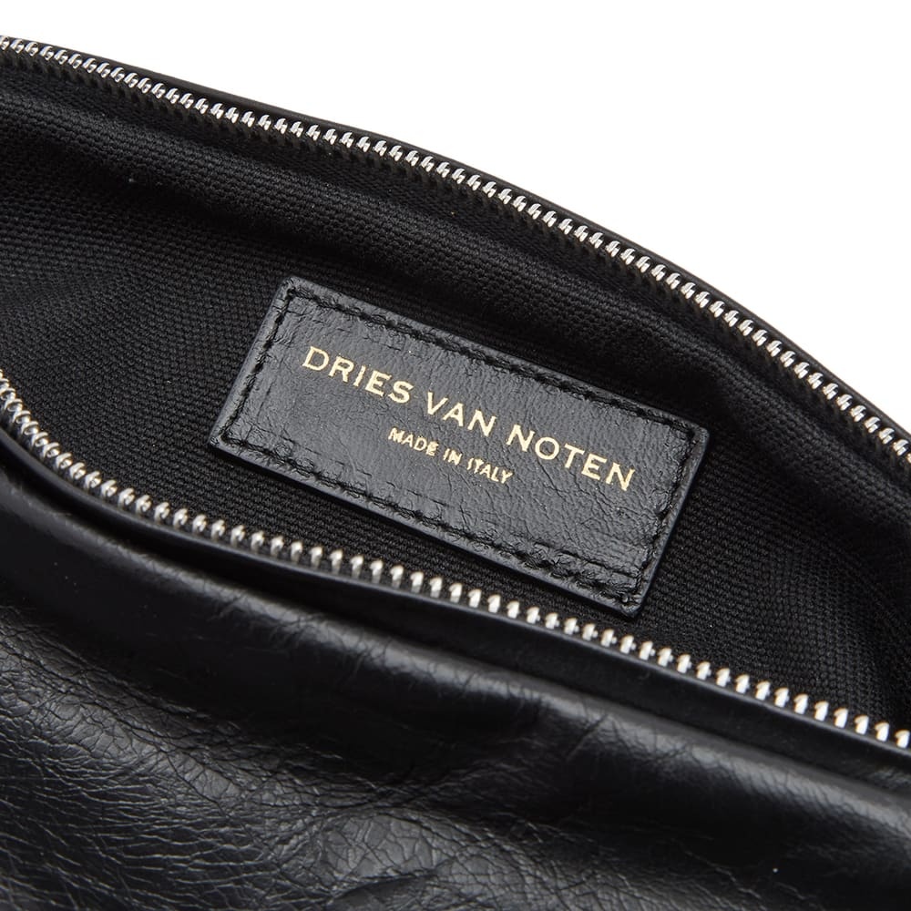 Dries Van Noten Zippered Crossbody Bag In Black