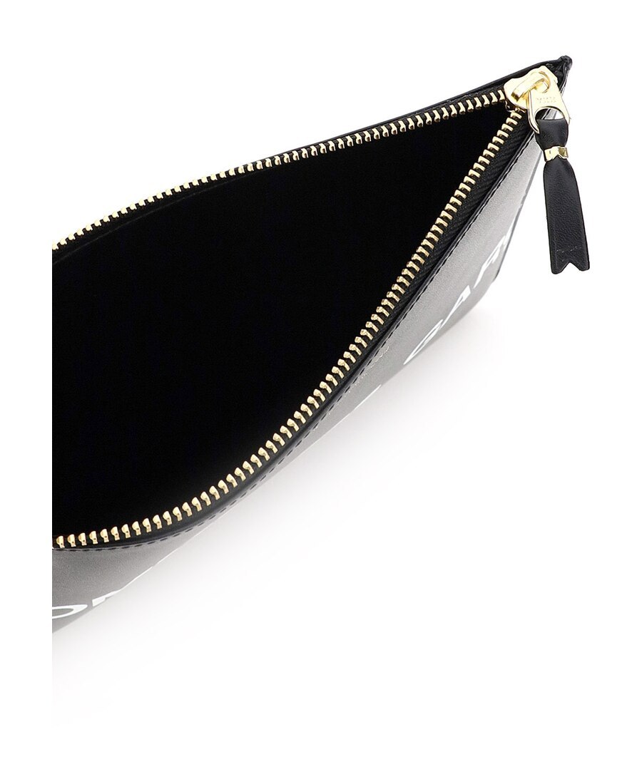 COMME DES GARÇONS LOGO PRINT POUCH
