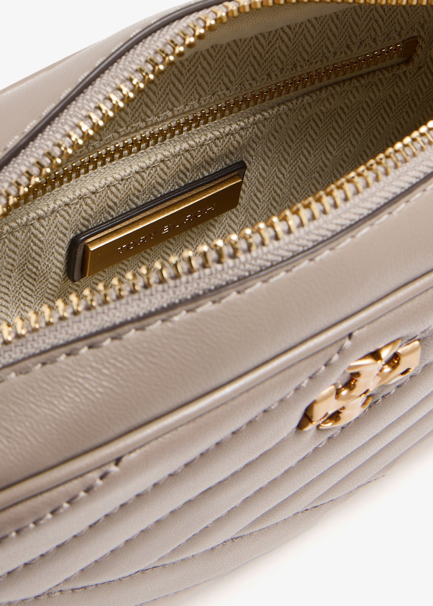 Tory Burch Camera Shoulder Bag In Nude