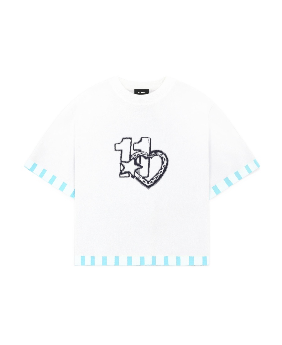 We11 Done Printed T-shirt In White