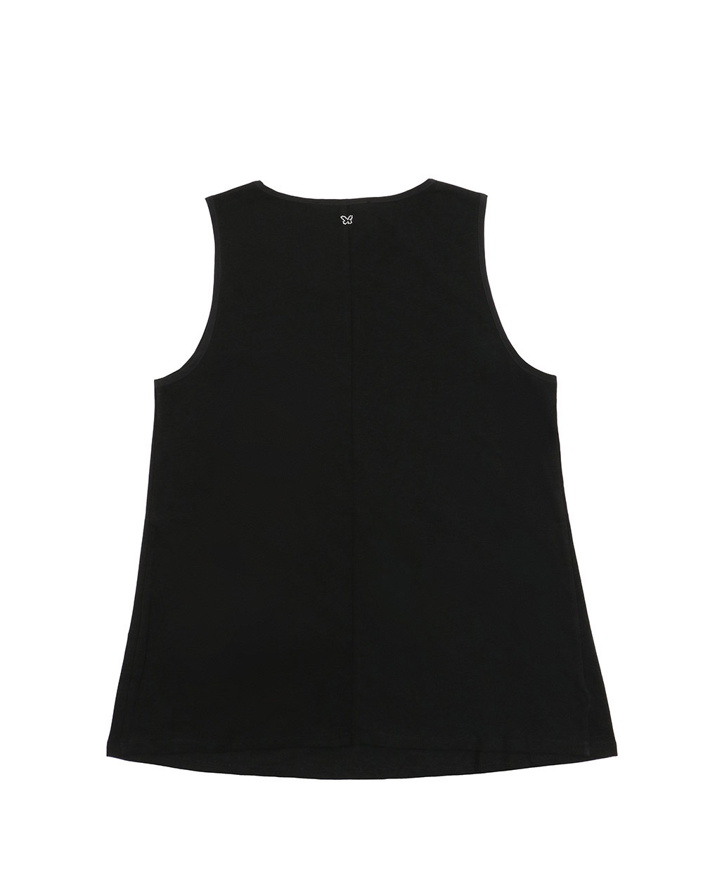 Weekend Max Mara Round-necked Sleeveless Dress In Black