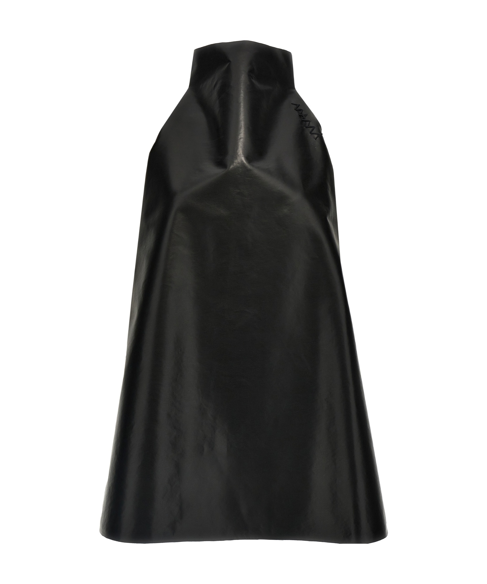 Marni Trapeze Dress Two Tones In Black