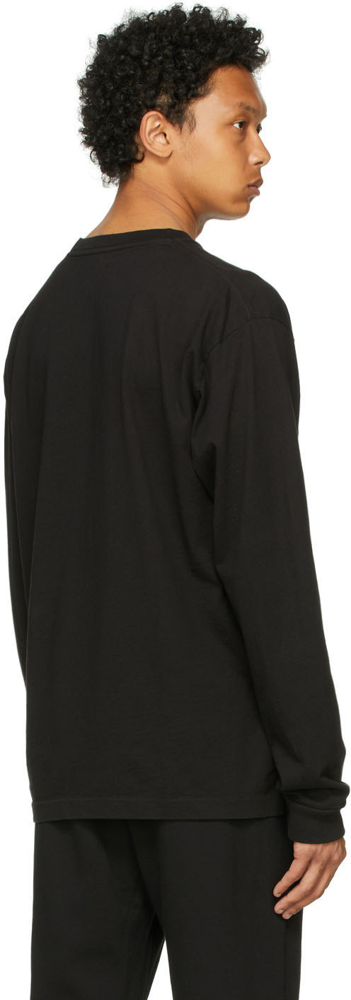 John Elliott Printed Cotton-jersey T-shirt In Black