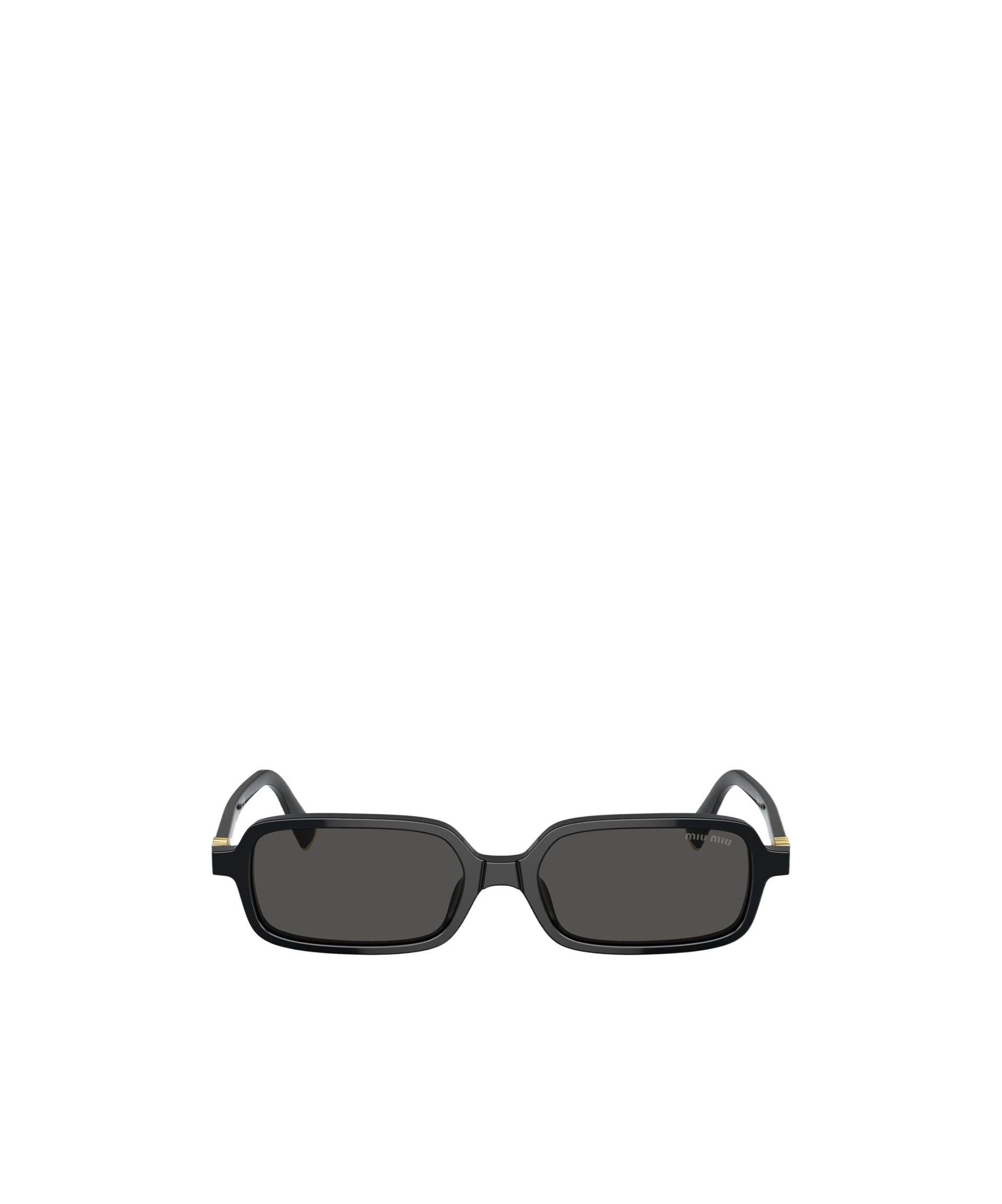 Miu Miu Mu 11zs Blk Shn Gry In Black