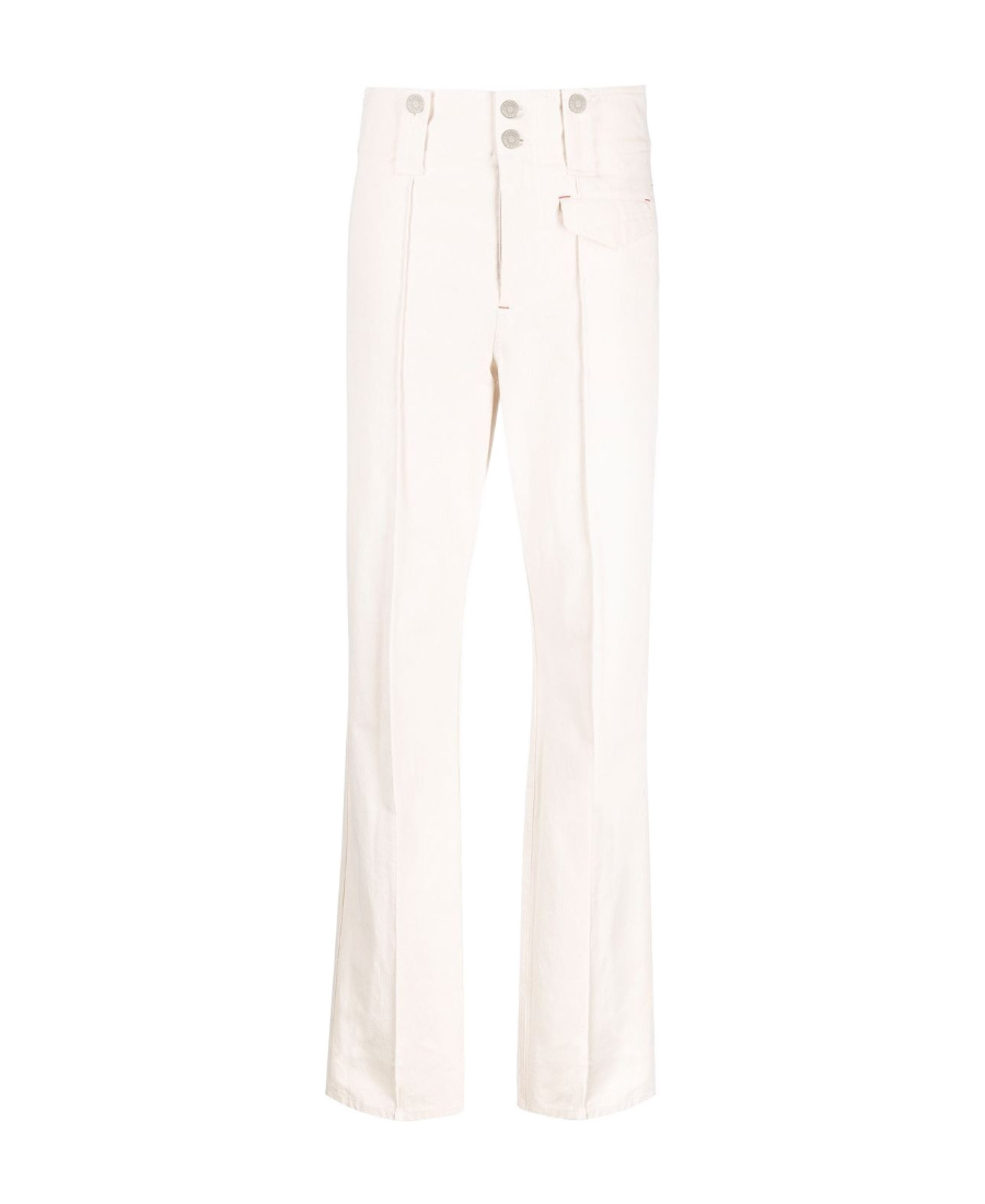 ISABEL MARANT BELT LOOP STRAIGHT TROUSERS