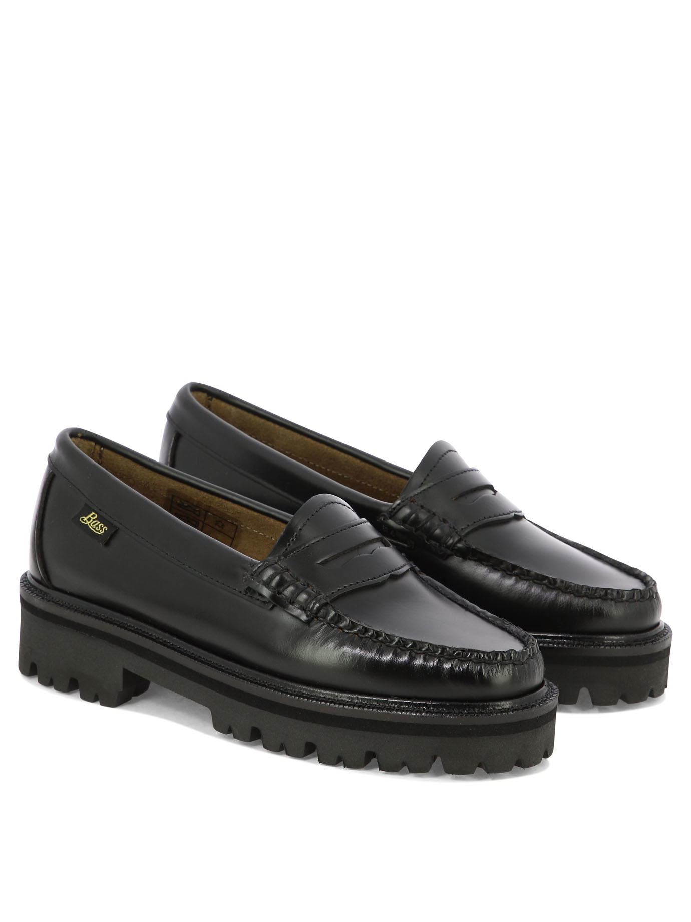 G.h. Bass & Co. Weejuns Super Lug Penny Leather Loafers