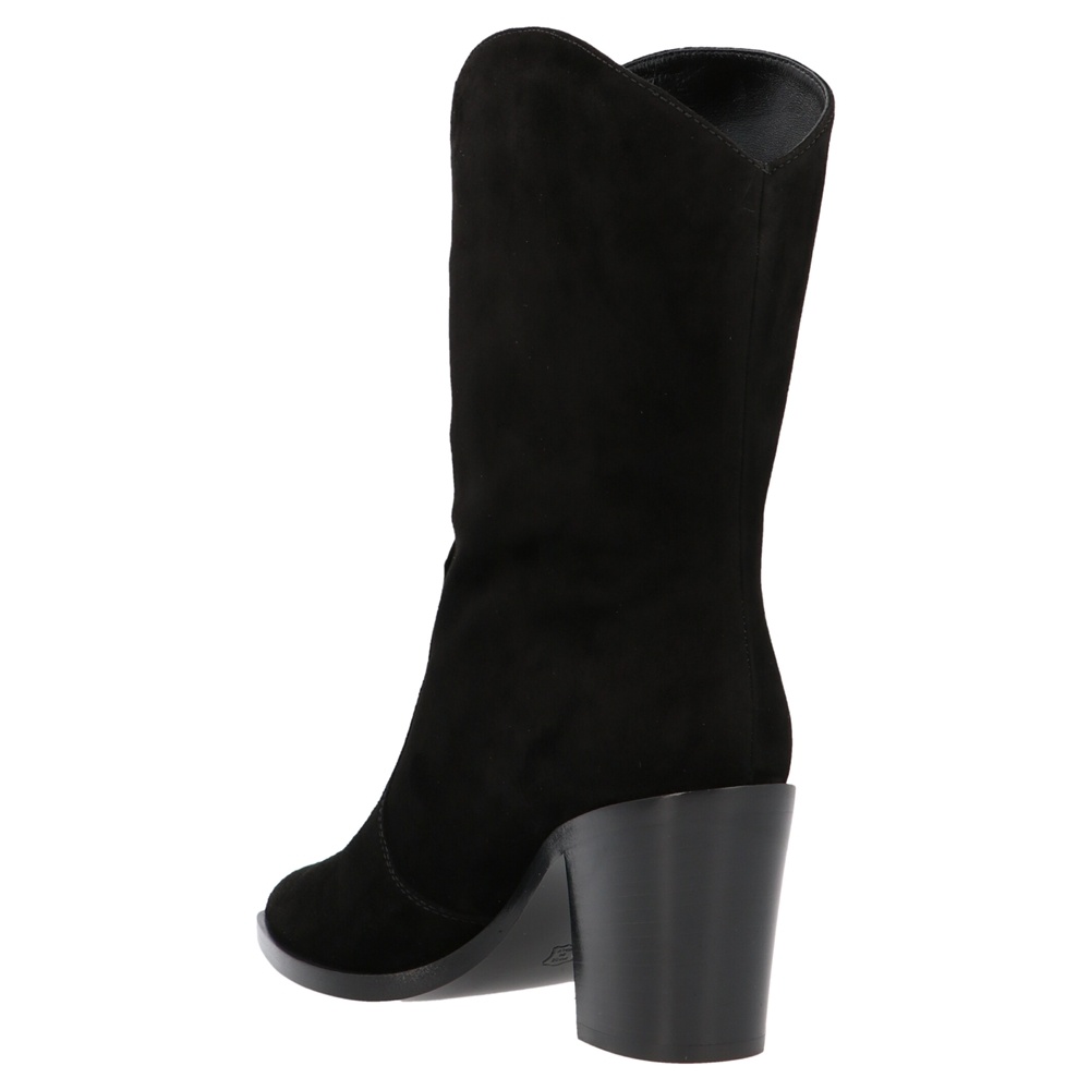 Gianvito Rossi Denver Suede Ankle Boots In Black
