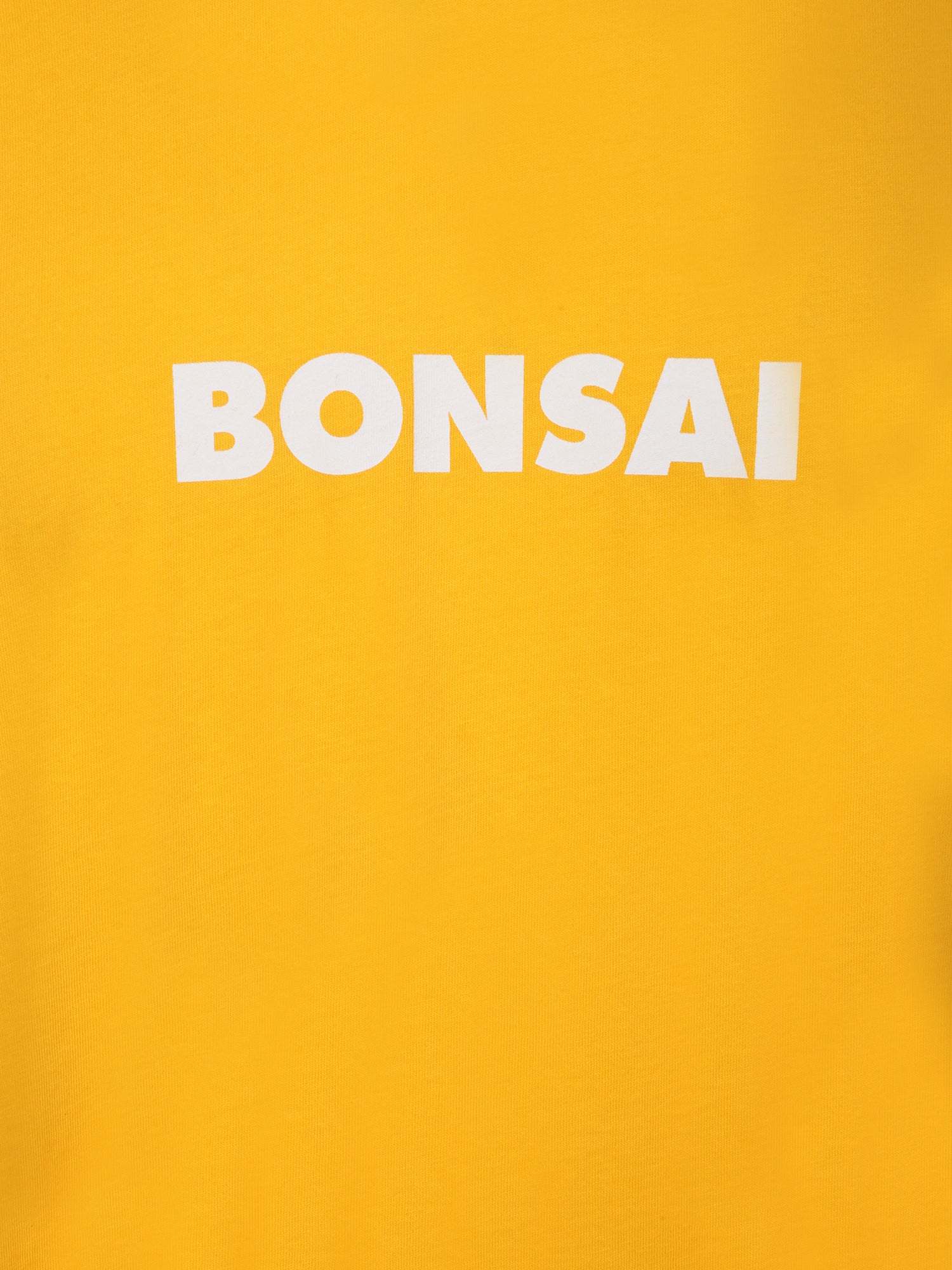 Bonsai Logo-print T-shirt In Yellow
