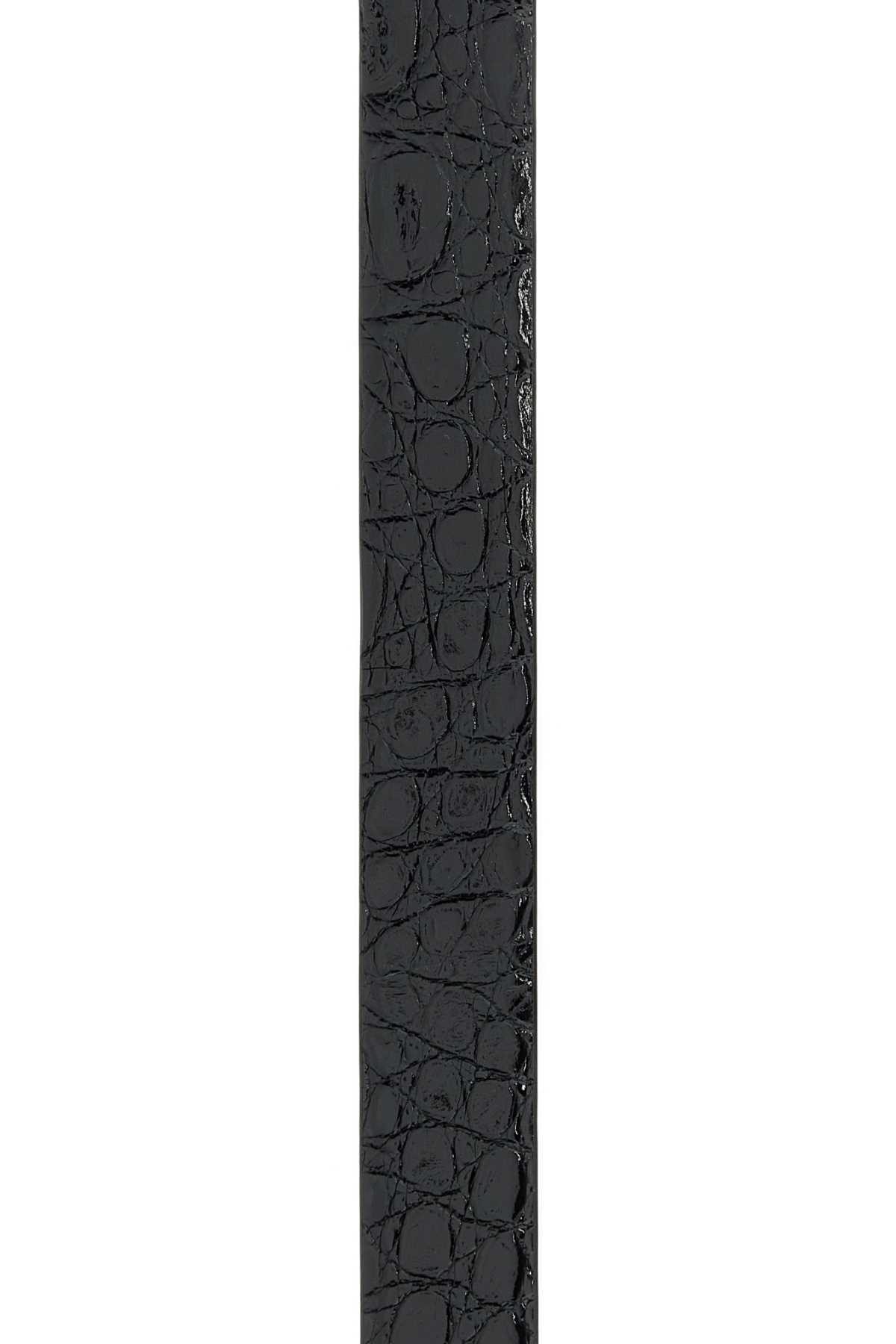 Tom Ford T Logo Embossed Buckle Belt