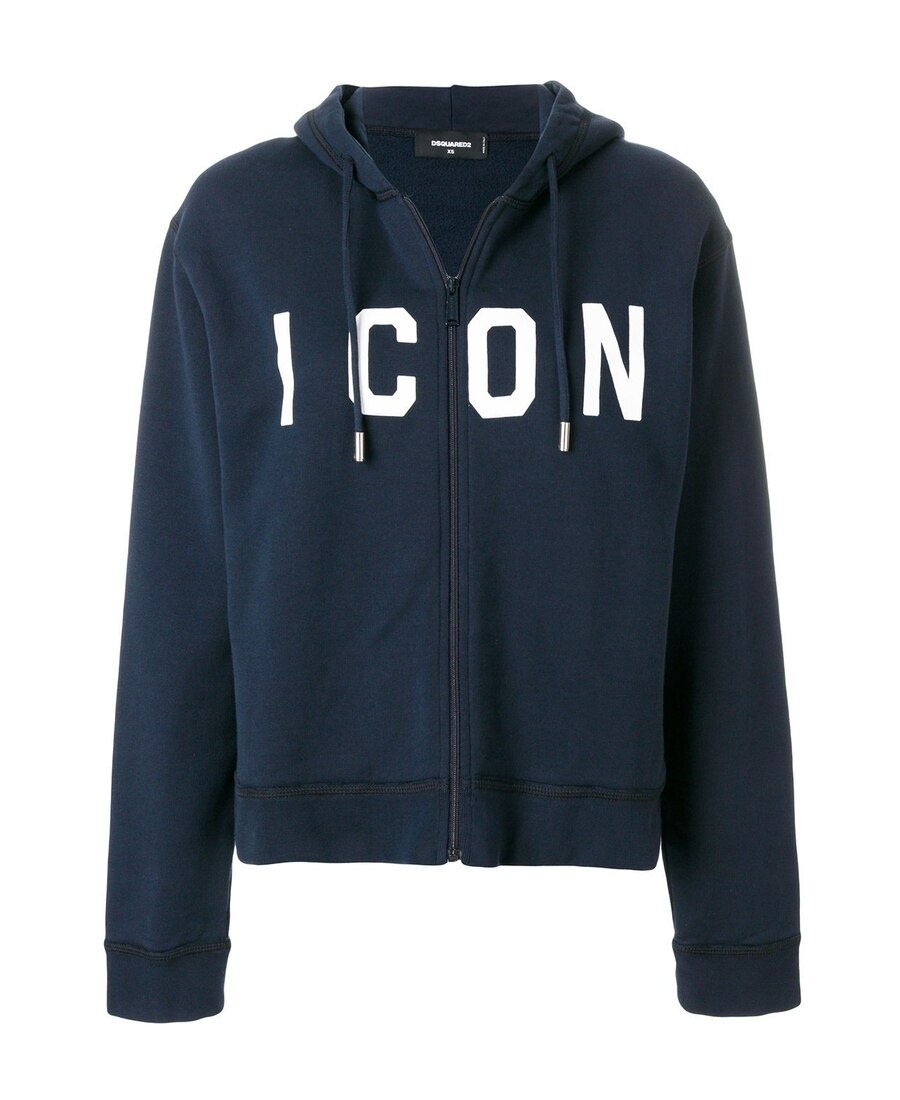 Dsquared2 Logo Details Casual Jacket In Black