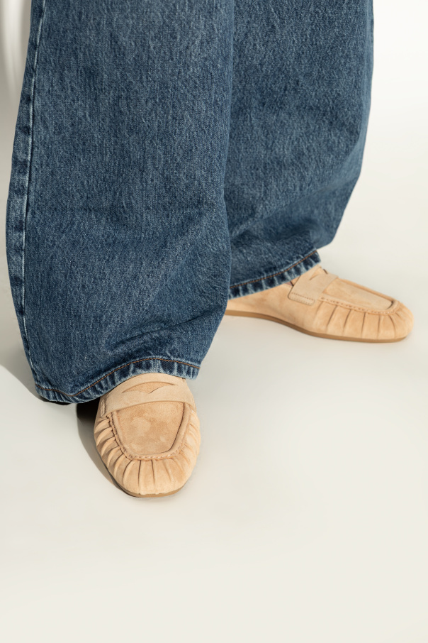 Stuart Weitzman Round Toe Loafers