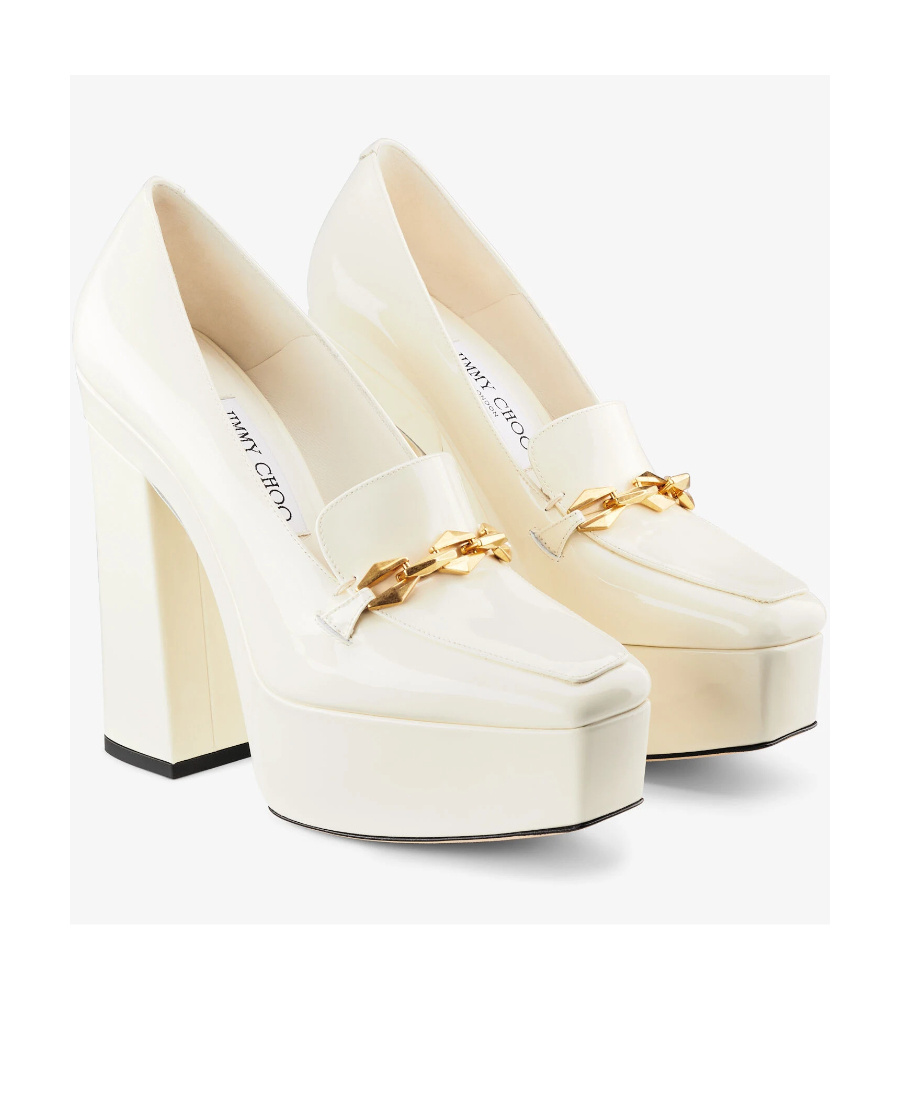 Jimmy Choo Diamond Tilda 140love High Heels In White