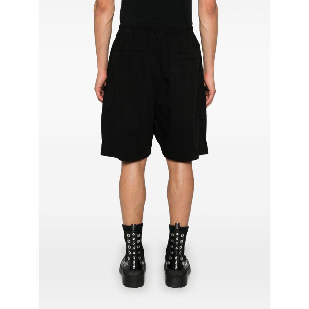 Rick Owens Drkshdw Drkshdw By Rick Owens Relaxed-fit Bermuda Shorts With Drawstring In Black