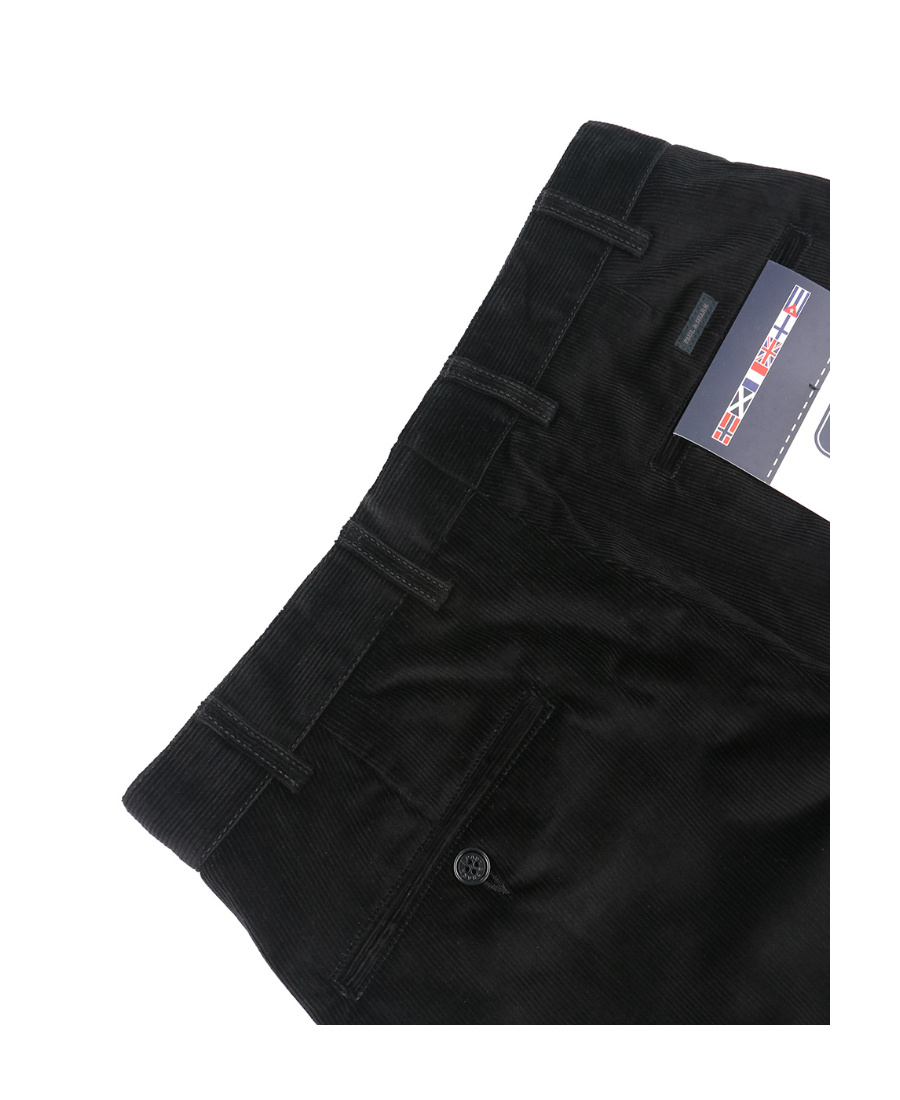 Paul & Shark Logo Casual Pants In Black