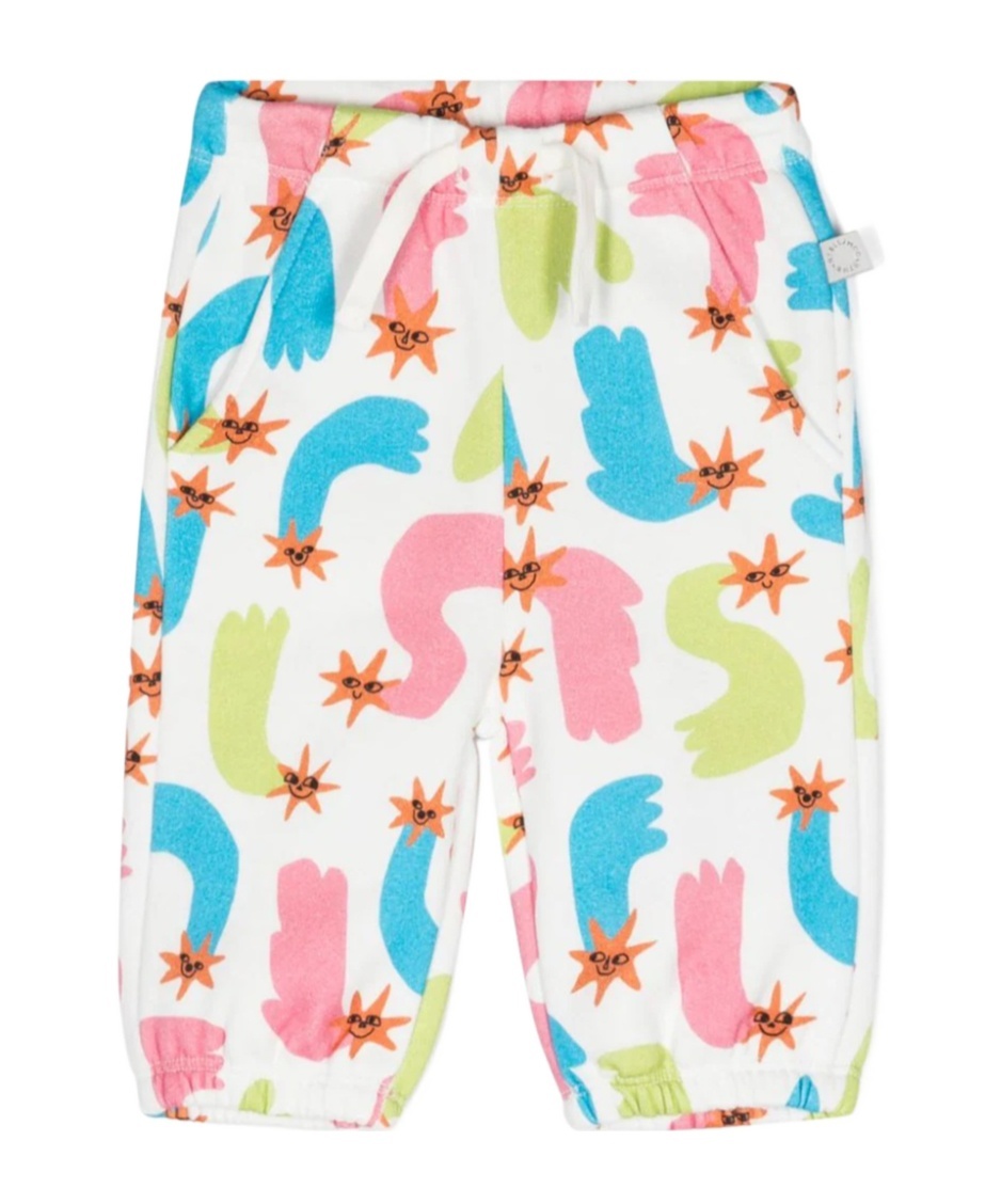 Stella Mccartney Printed Sweatpants In Multicolor