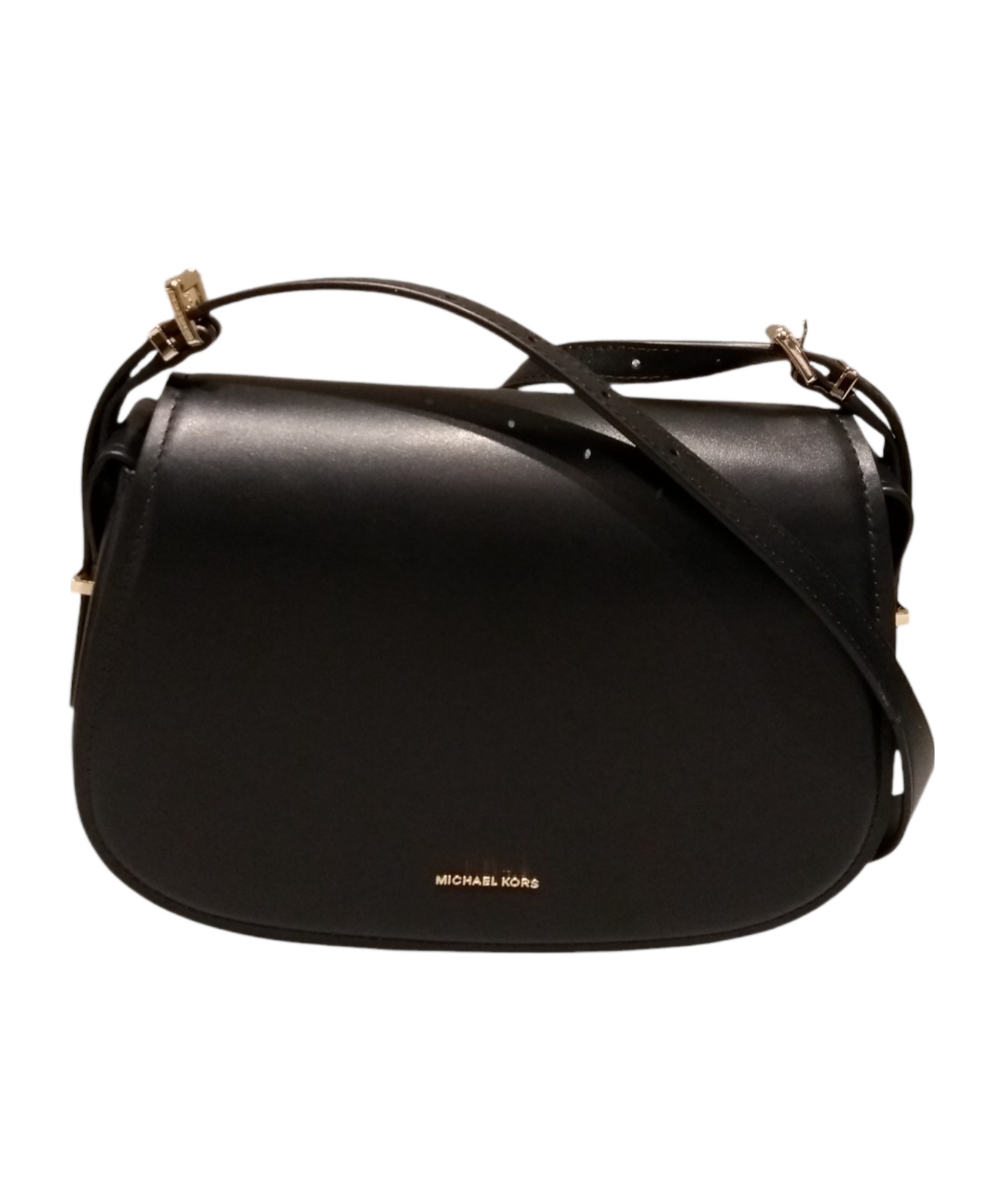 Michael Michael Kors Flip Shoulder Bag In Black
