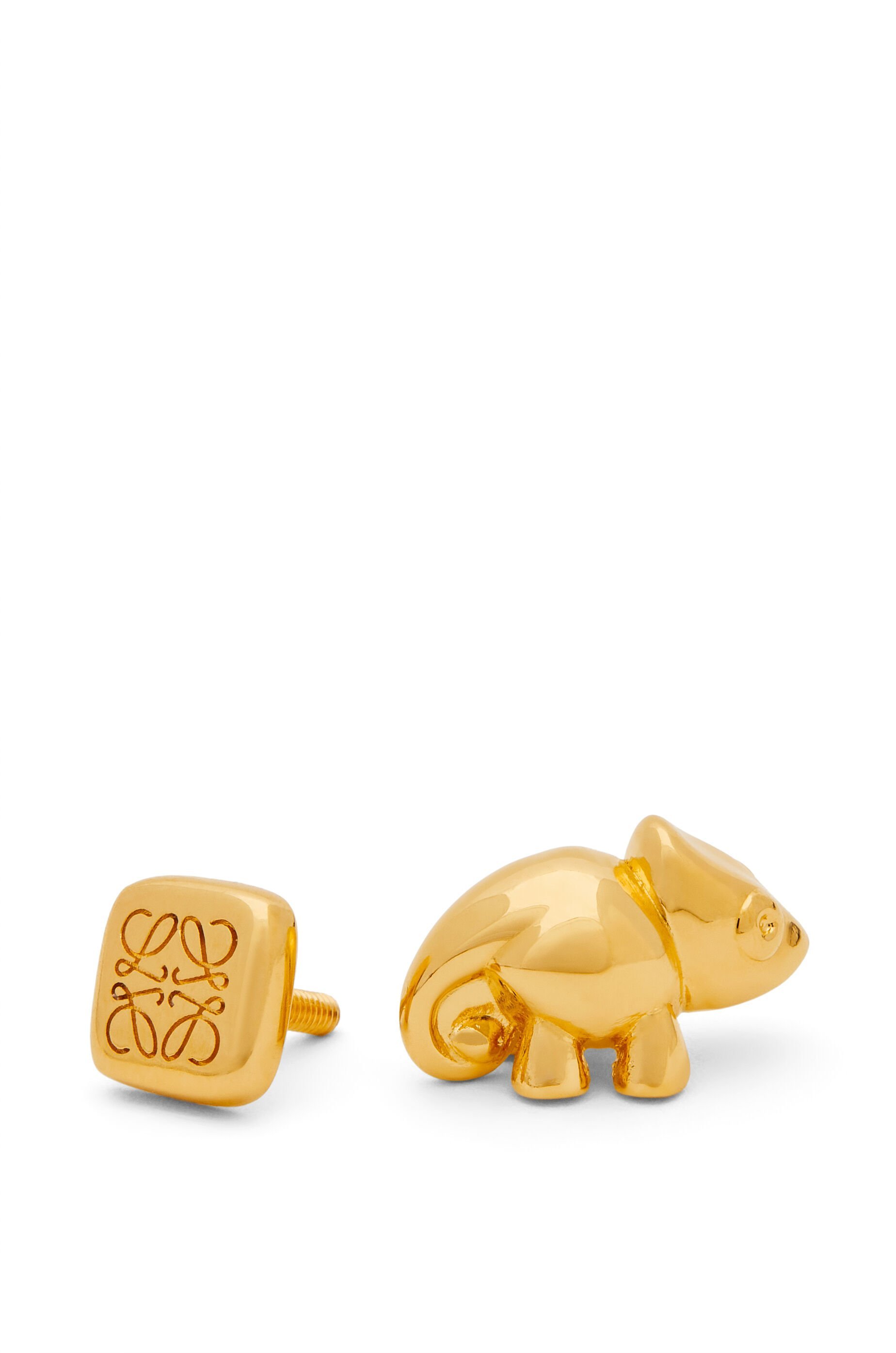 Loewe Chameleon Pin In Yellow
