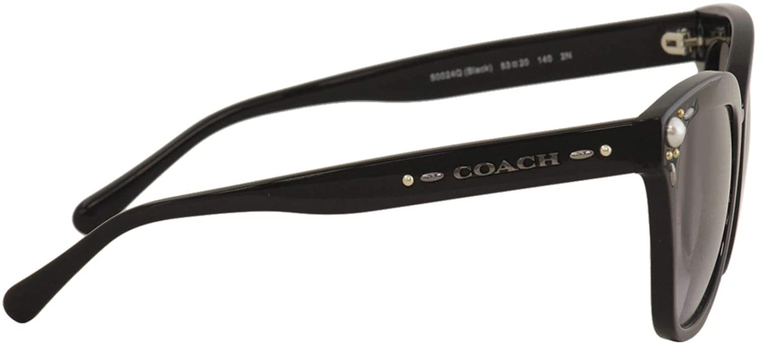 Coach Logo Gradient Sunglasses In Gray