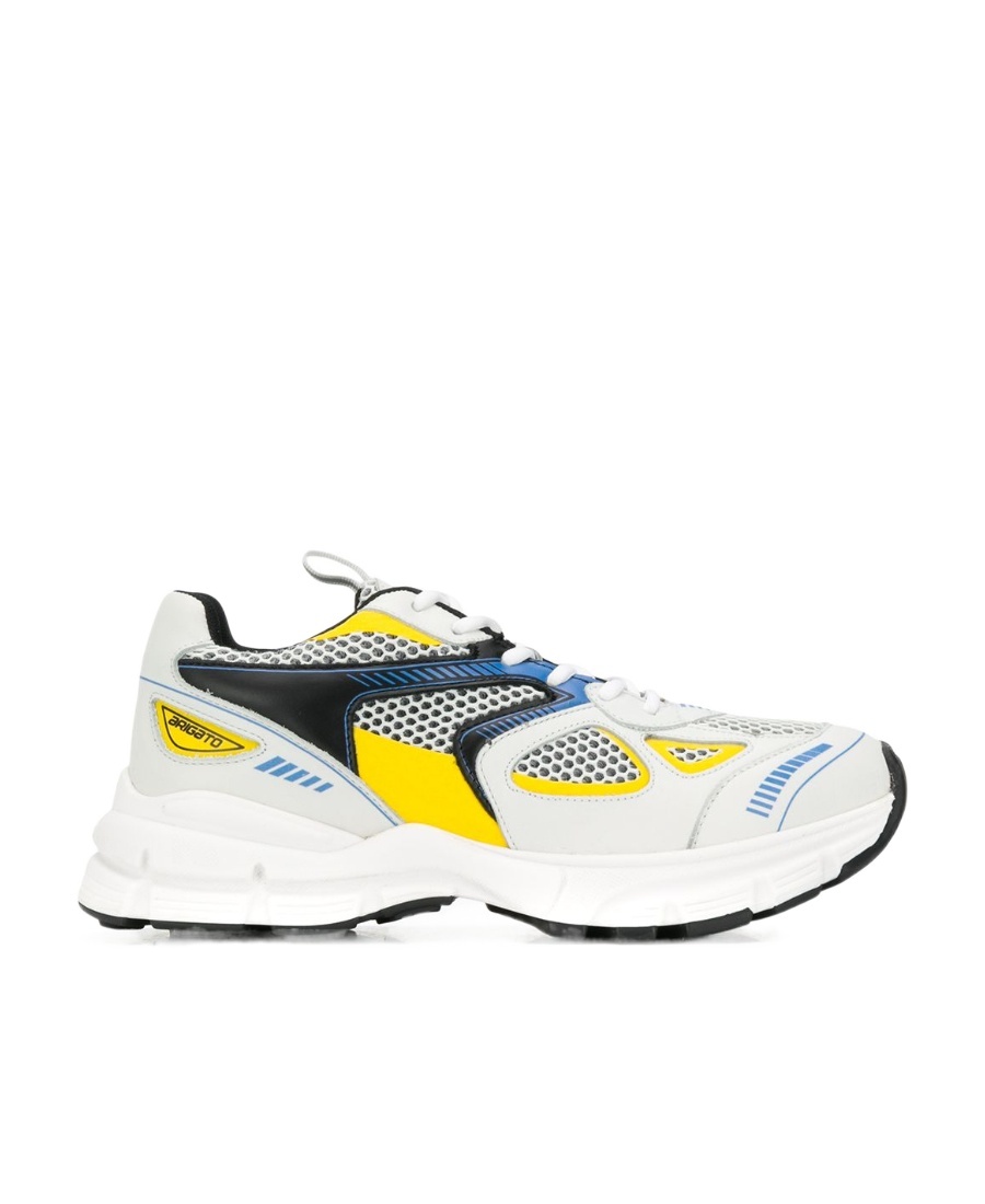 Axel Arigato Mesh Upper Sneakers In White