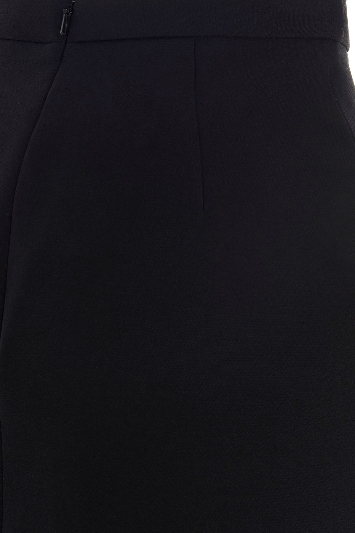 Alexander Mcqueen Lace-trim A-line Skirt In Black