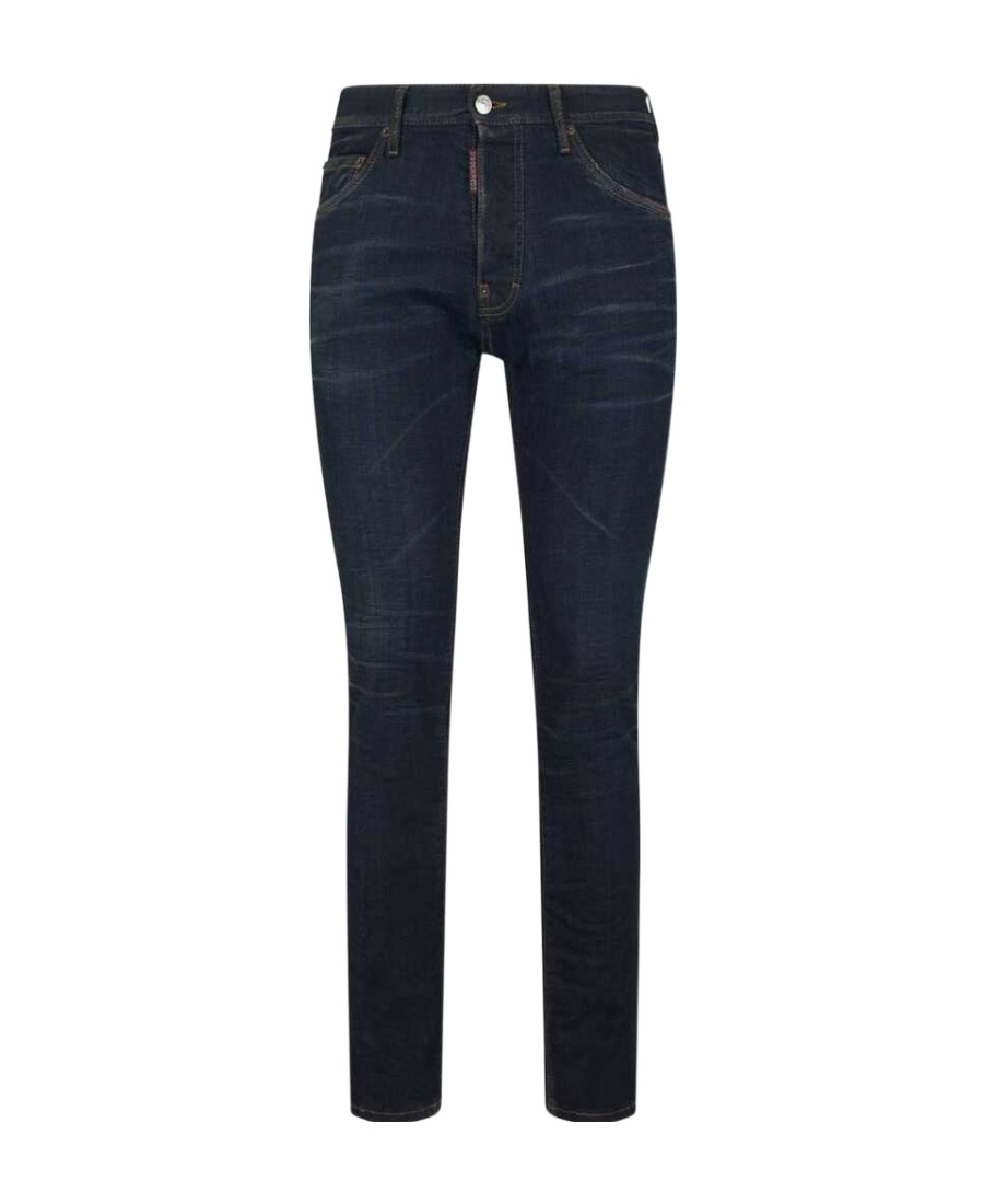 Dsquared2 Mid-rise Skinny Jeans In Black