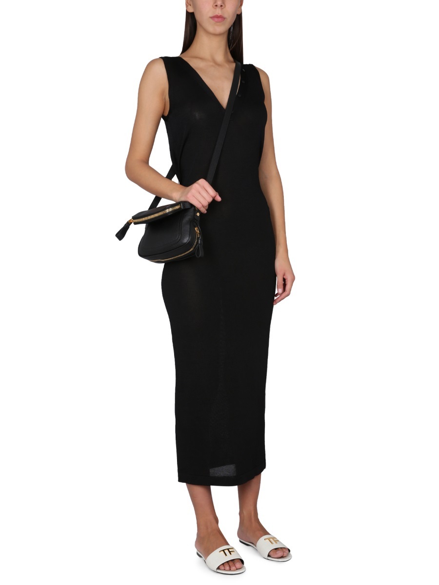 Tom Ford Slinky Dress In Black | ModeSens