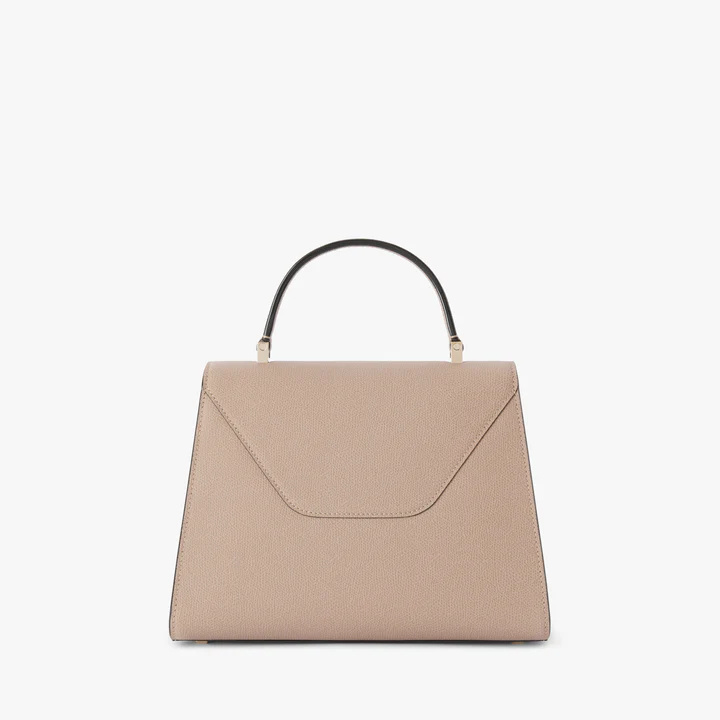 Valextra Mini Top-handle Flap Tote Bag In Brown