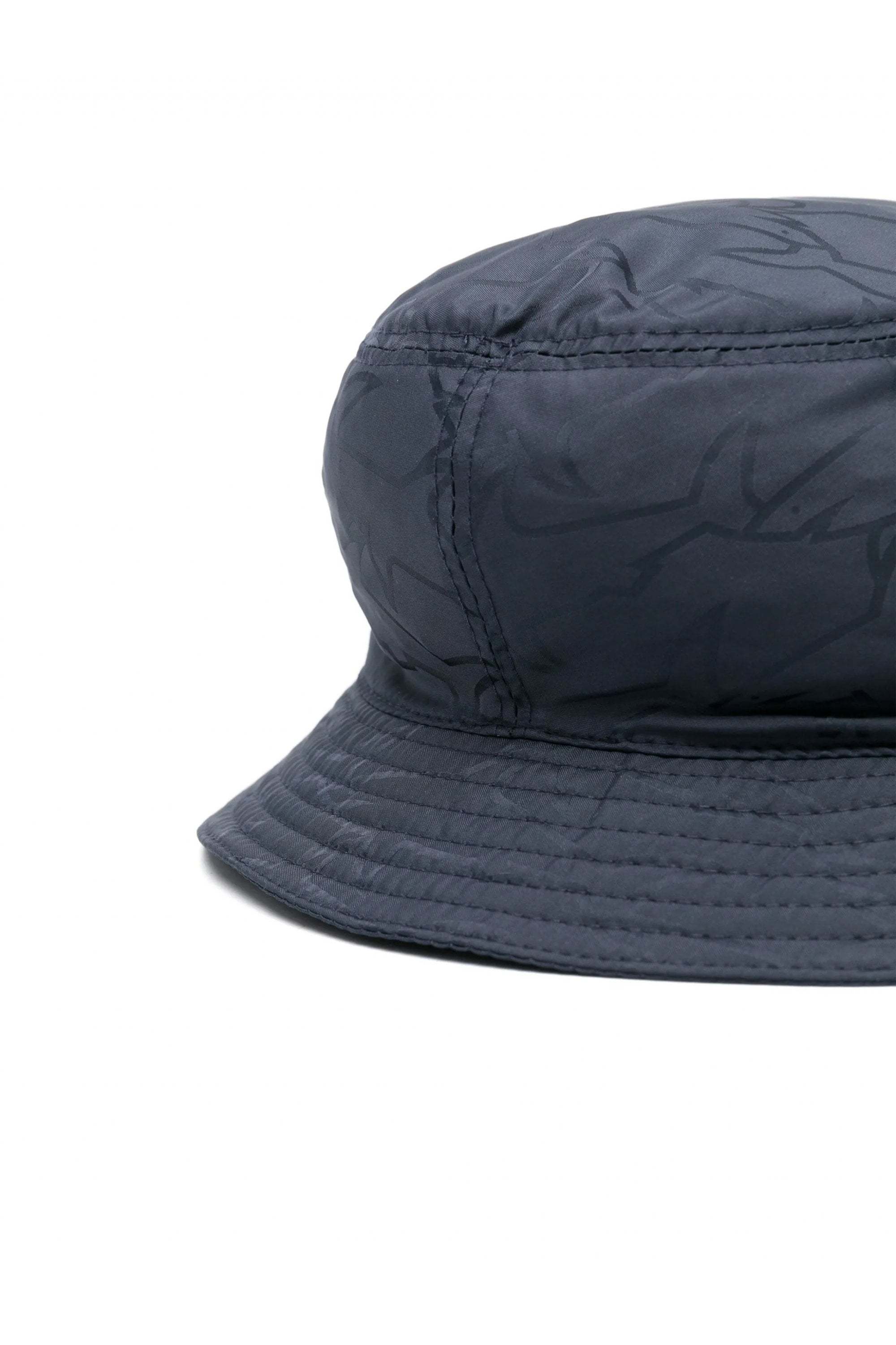 Paul & Shark Patterned Bucket Hat In Blue