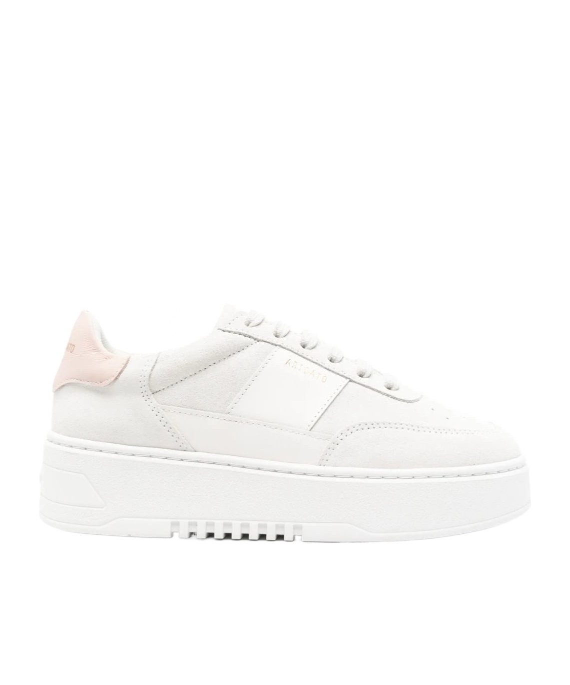 Axel Arigato Orbit Vintage Leather Sneakers In White