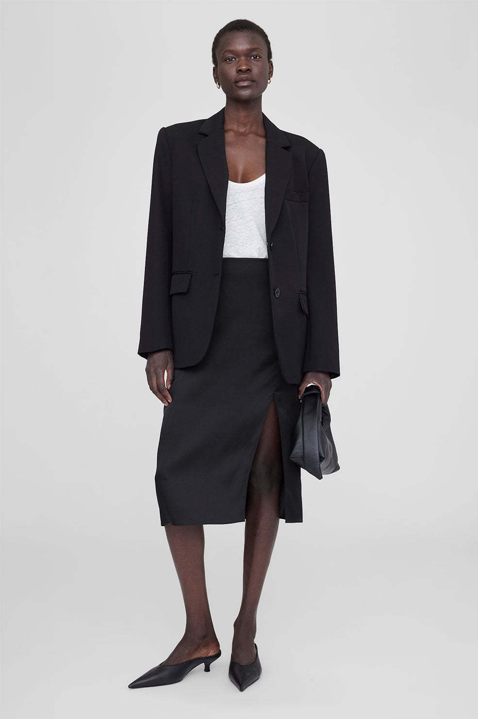 ANINE BING SKIRT WITH SIDE SLIT