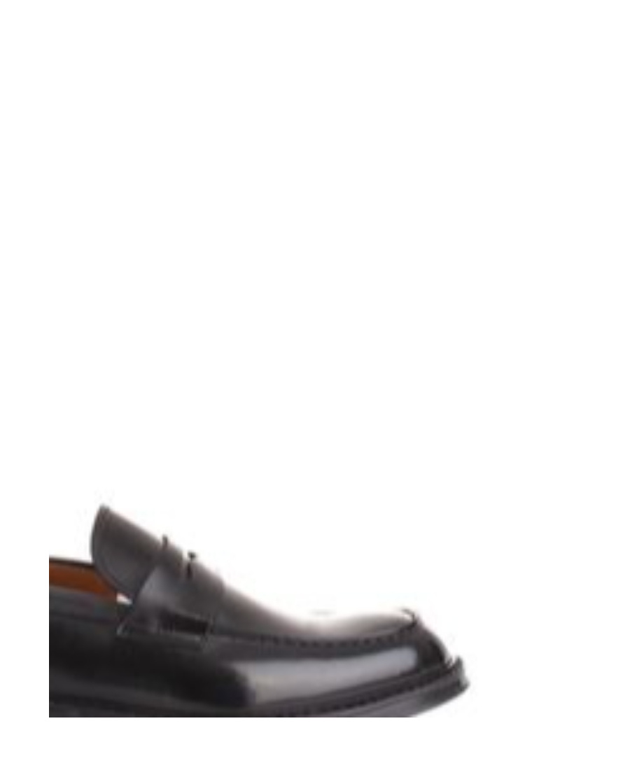 Doucal's Logo Leisure Business Shoes In Black