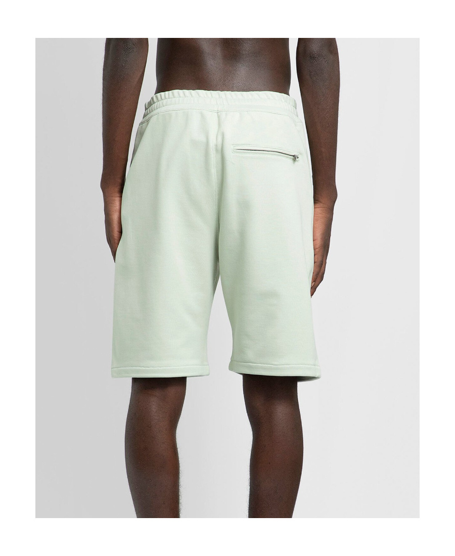 Alexander Mcqueen Embroidered-logo Bermuda Shorts In White