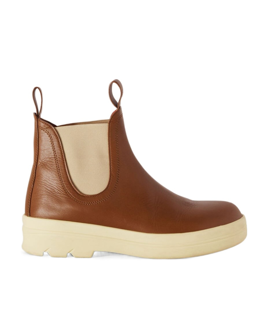 Loro Piana Lakeside Ankle Boots In Brown