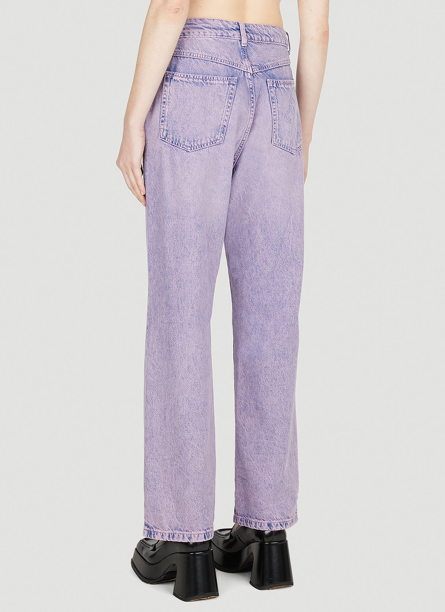 Avavav Big Jeans In Purple