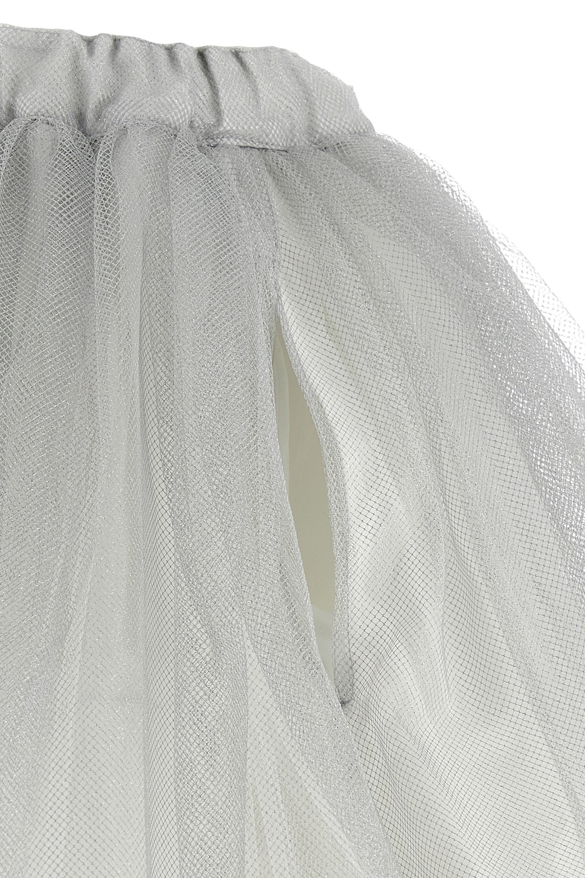 Shop Comme Des Garçons Tulle Skirt In White