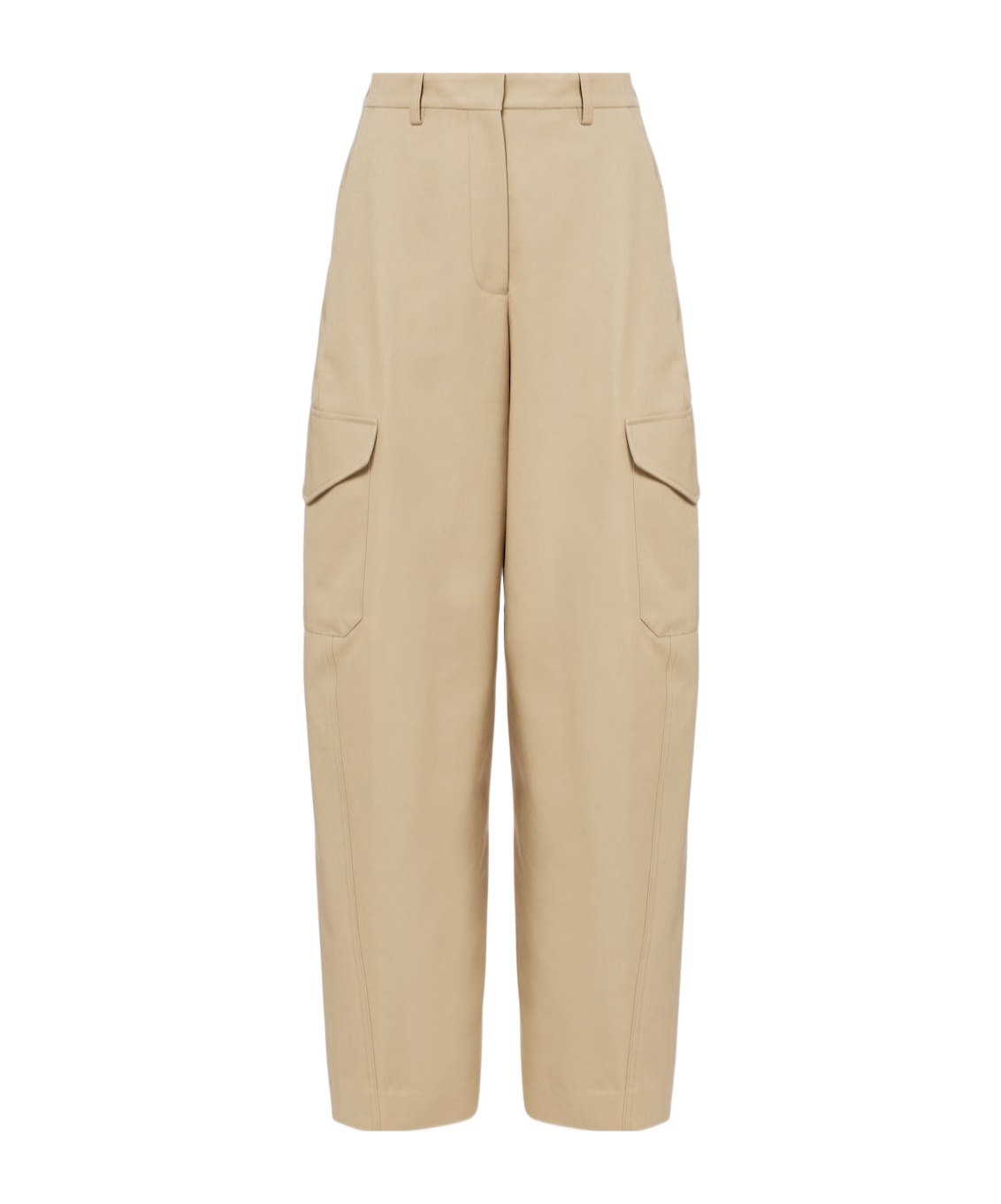 Givenchy Cocoon Cotton And Wool Cargo Pants In Neutral