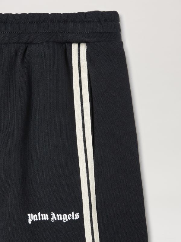 Palm Angels Elastic Waist Sweatpants In Black