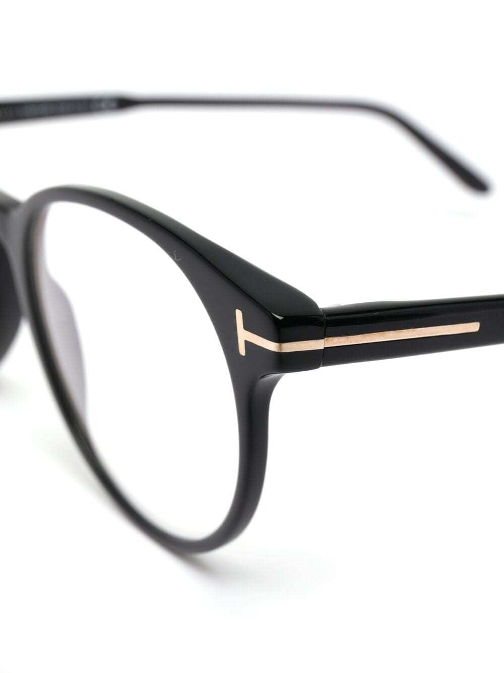 Tom Ford Ft5695-b Pantos-frame Glasses In Gray