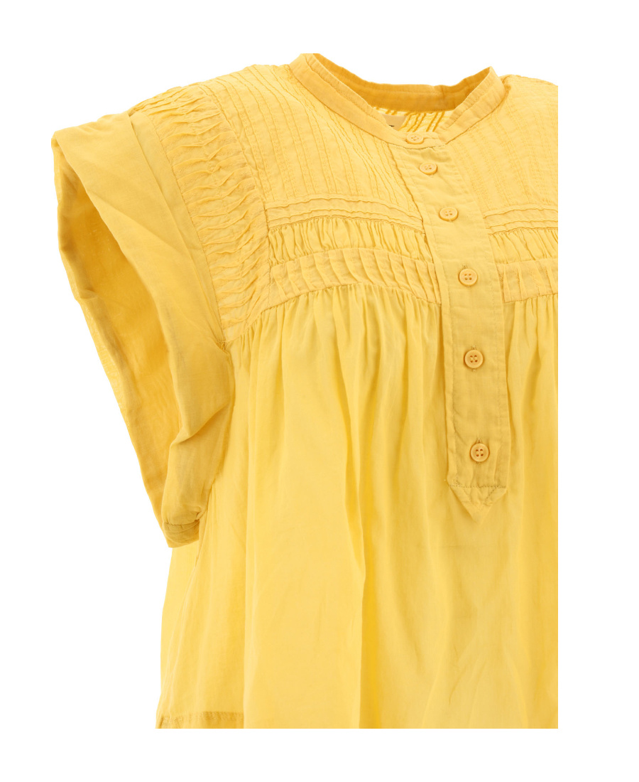 Isabel Marant Étoile Leaza Top In Yellow