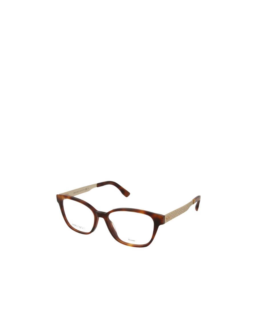 Jimmy Choo Eyewear Square Frame Glasses In Multicolor