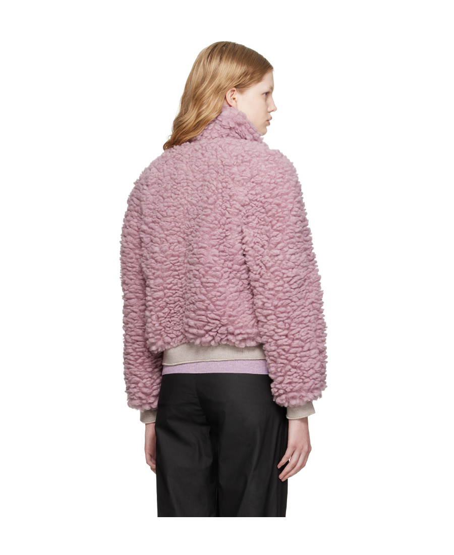 Isabel Marant Long-sleeved Zipper Jacket In Pink