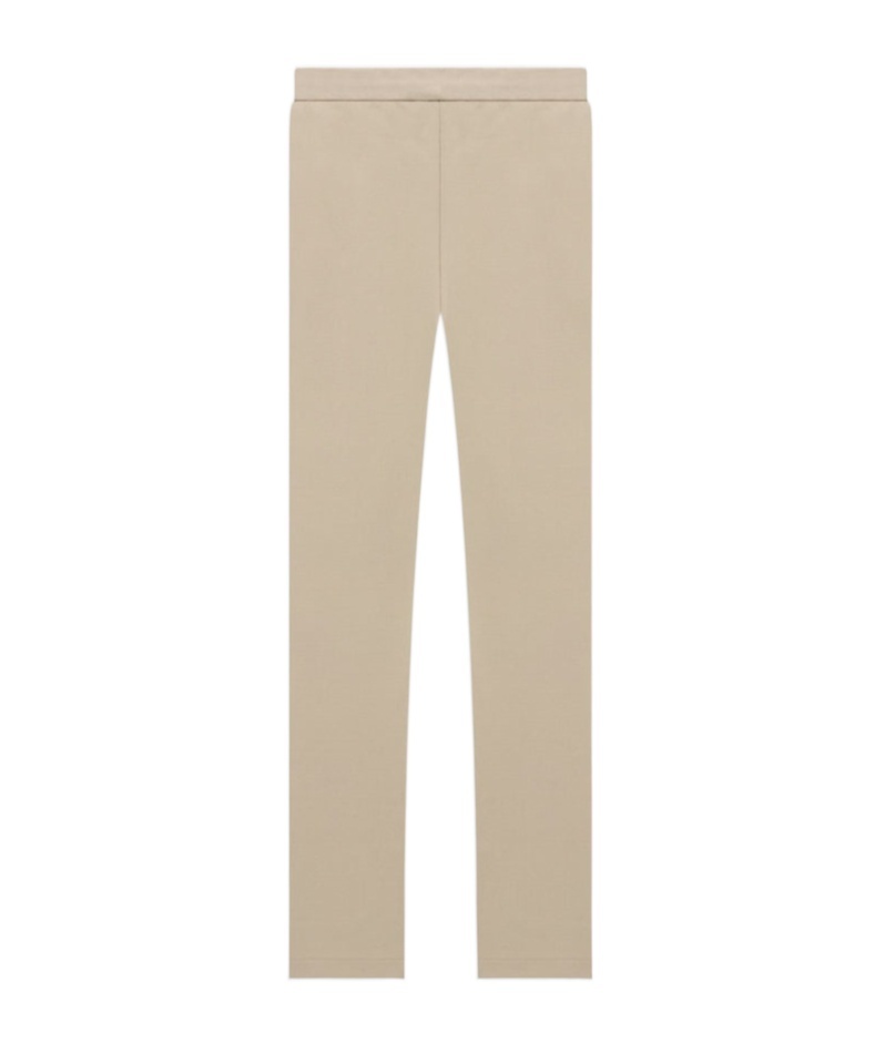 Fear Of God Logo Patch Drawstring Sweatpants In Neutral