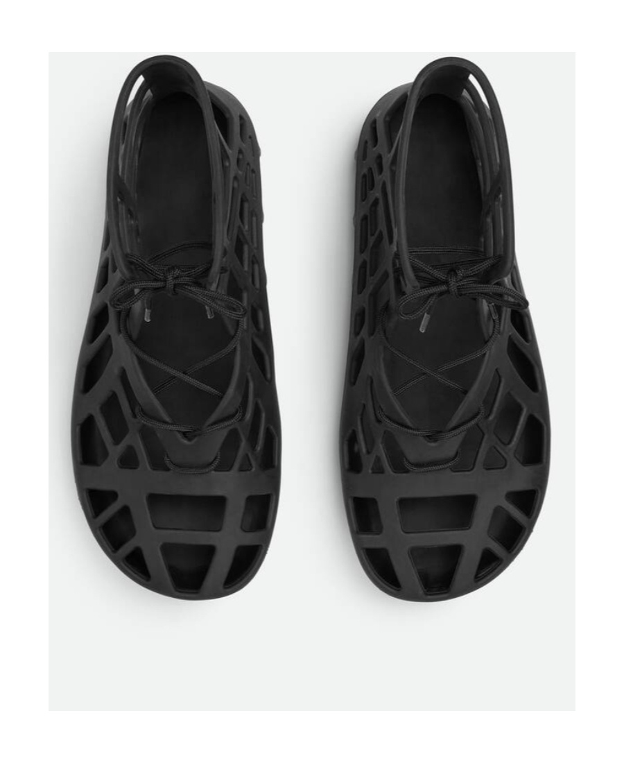Bottega Veneta Atlas Strap-up Sandals In Black
